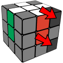 solve cube white corners